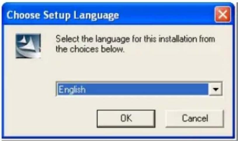 EASYPIX S120 - Choose setup language - 1