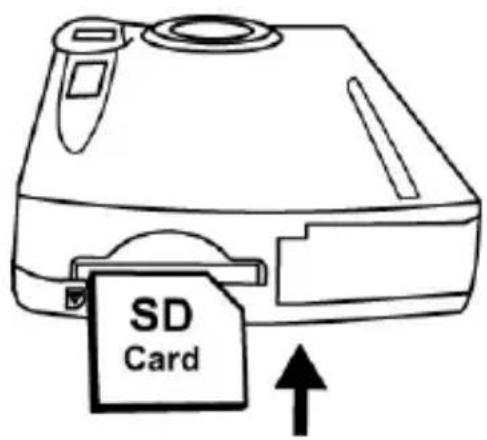 EASYPIX S120 - Loading SD Card - 1