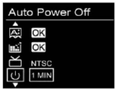EASYPIX S120 - Auto Power Off - 2
