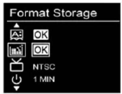 EASYPIX S120 - Format Storage - 2