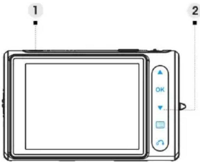 EASYPIX S530 Touch - Turning on/off the Camera - 1