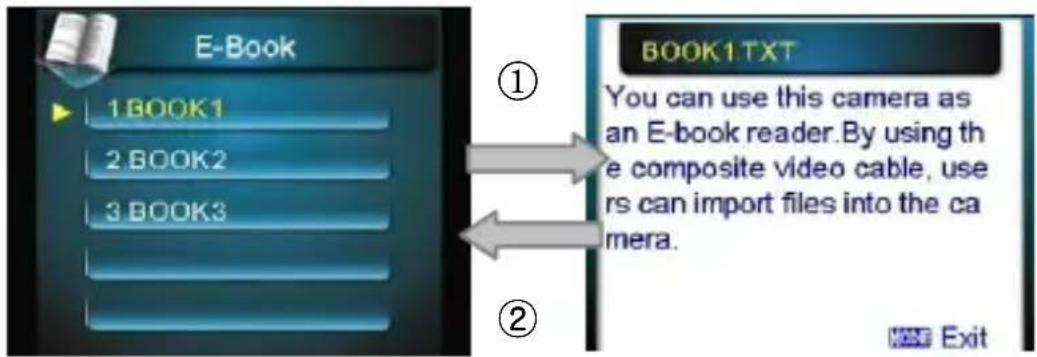 EASYPIX SDV1200 - When reading an E-book - 1