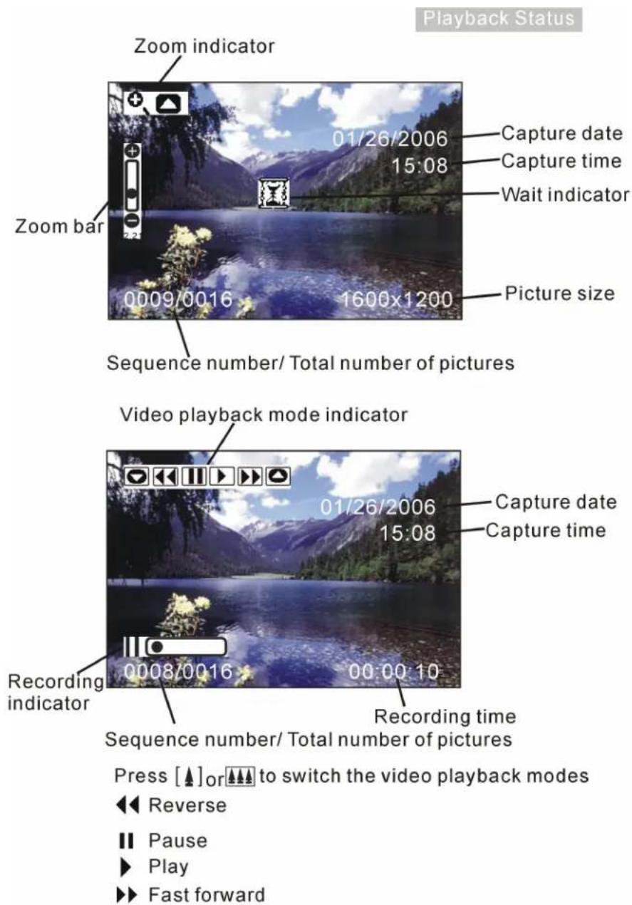 EASYPIX S312 - Display Information - 2