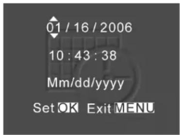 EASYPIX S312 - [Date &amp; Time Setting] - 1
