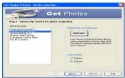 EASYPIX W318 - Download photos by using PhoTags Express - 1