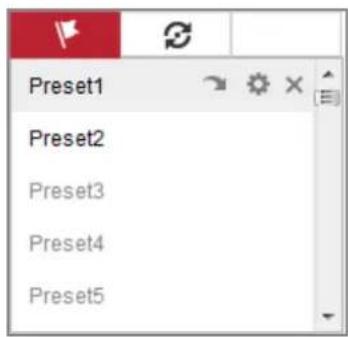 Hikvision DS-2CD7A26G0/P-LZS - - Setting a Preset: - 1