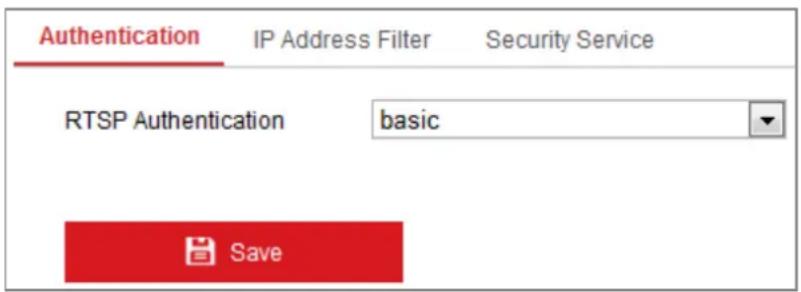 Hikvision DS-2CD7A26G0/P-LZS - Authentication. - 1