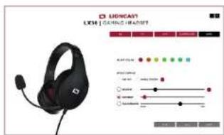Lioncast LX30 - SOFTWARE | LED - 1
