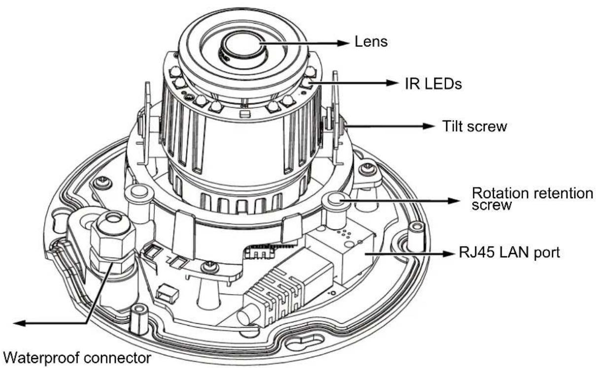 Vivotek FD8377-HV - Physical Description - FD8377 / 8379 - 4