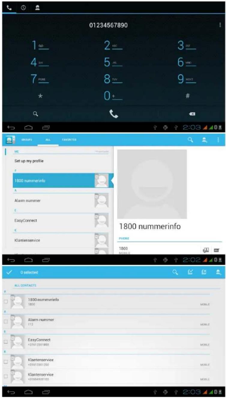 Point of View Onyx 527 - Calling, SMS and phonebook - 4
