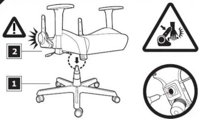 Noblechairs Concepts S300 - Usage Information / Nutzungsinformationen / Gebruiksinformatie - 4