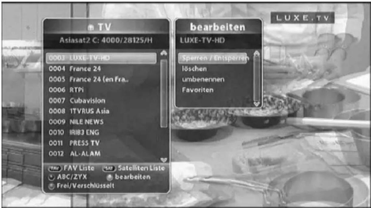 Eycos S 45.15 HDI Plus - Kanäle bearbeiten - 1