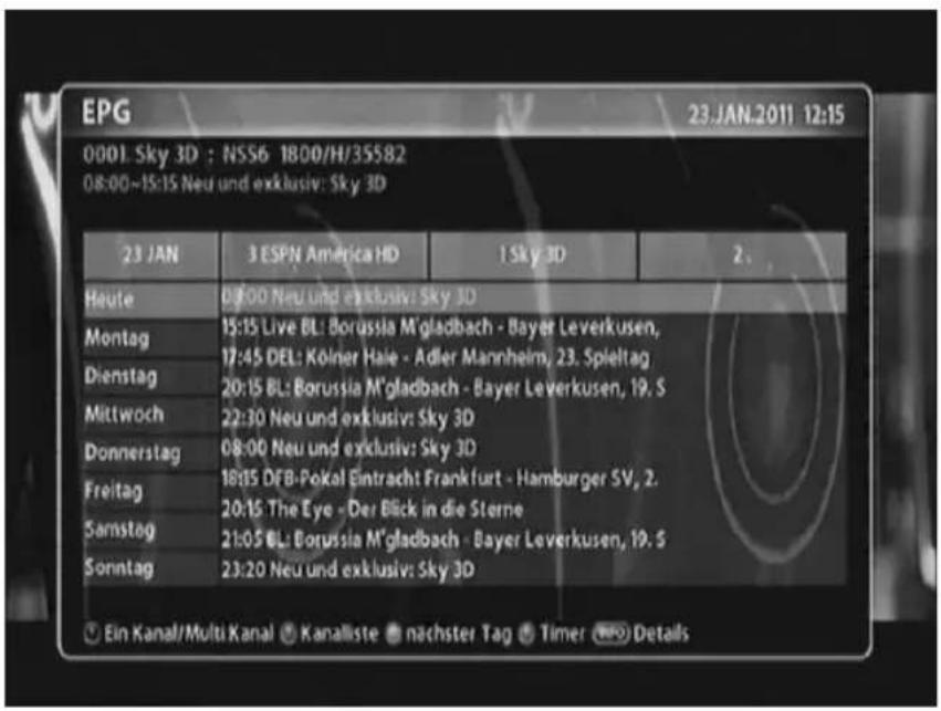 Eycos S 45.15 HDI Plus - EPG Anzeigen - 1