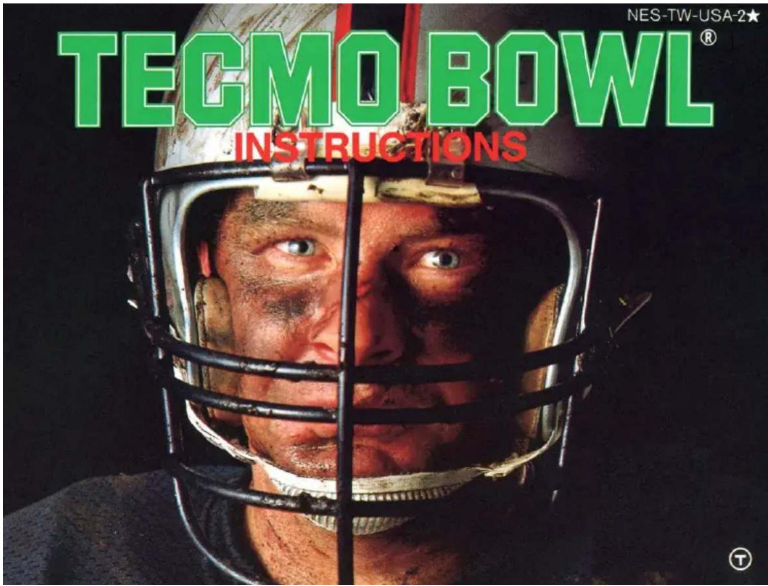 NINTENDO Tecmo Bowl (NES) - 1