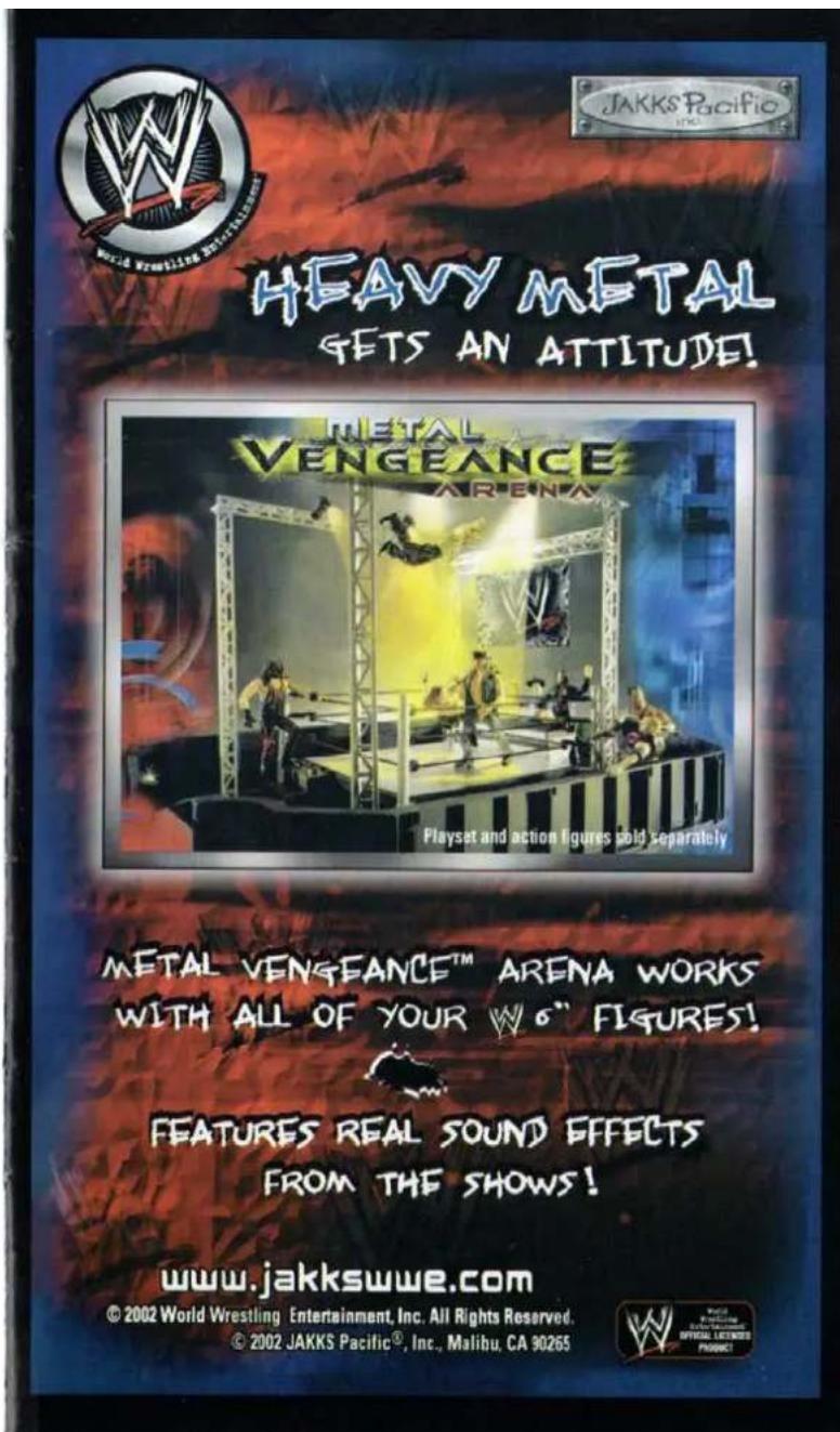 NINTENDO WWE WrestleMania X8 (GameCube) - NOTES - 1
