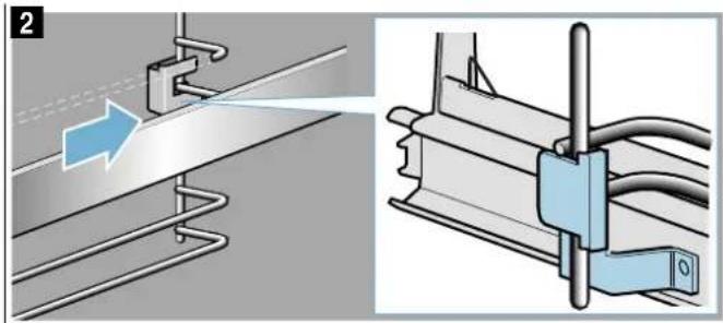 CONSTRUCTA CH8M60760 - Auszugsschienen einhängen - 2