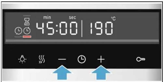 min sec °C 45:00 | 190