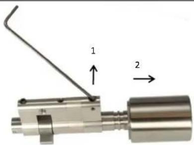 ABUS CLX-LPXA-S-00 - Demontage der Teleskopachse - 1