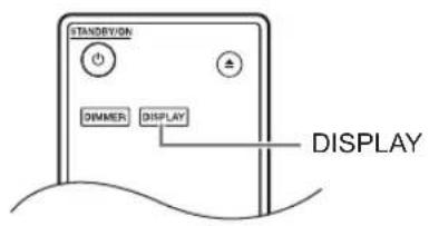 STANDBYON DIMMER DISPLAY DISPLAY