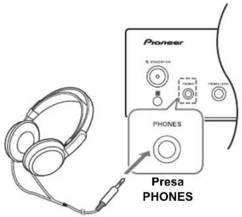Pioneer PHONES Presa PHONES