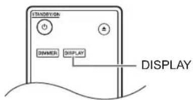 STANDBYON DIMMER DISPLAY DISPLAY