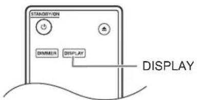STANDING/ON DIMMER DISPLAY DISPLAY