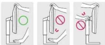 LG 34WL85C - WARNING - 1