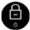DELL C8618QT - Using the OSD lock function - 5