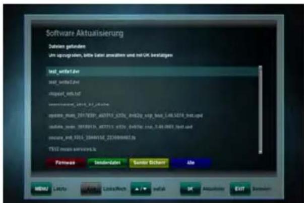 WISI OR 630 - Software Aktualisierung (manuell via USB) - 1