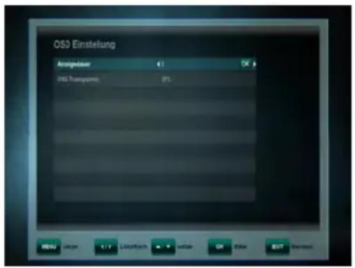 WISI OR 630 - A/V Einstellungen - 1
