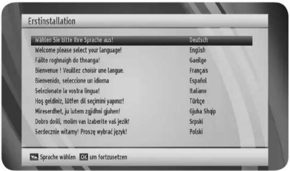 WISI OR 397 - Menüführung / Erstinstallation - 1