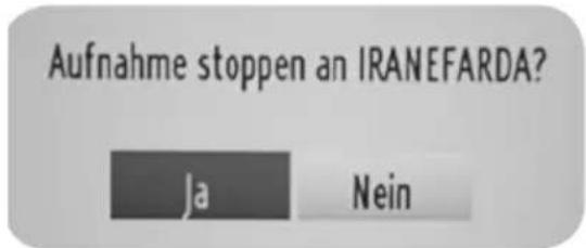 WISI OR 397 - Hinweis zur Aufnahmefunktion: - 2