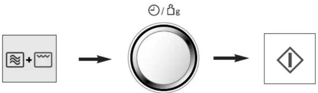 PANASONIC NN-GD377S - Grillkombinationsbetrieb - 1
