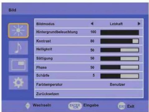 IIYAMA TF4338MSC-B2AG - MENÜINHALT EINSTELLEN - 1
