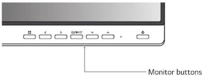 LG 24BK750Y-B - Activating the Main Menu - 1