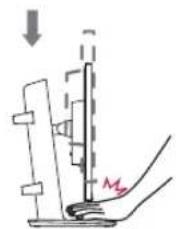 LG 24BK750Y-B - Adjusting the Stand Height - 4