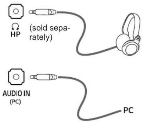 LG 24BK750Y-B - Connecting Headphones - 1