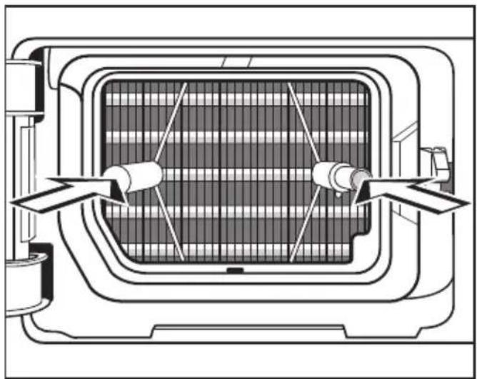 MIELE TWH620 WP Eco XL - Sockelfilter einsetzen - 2