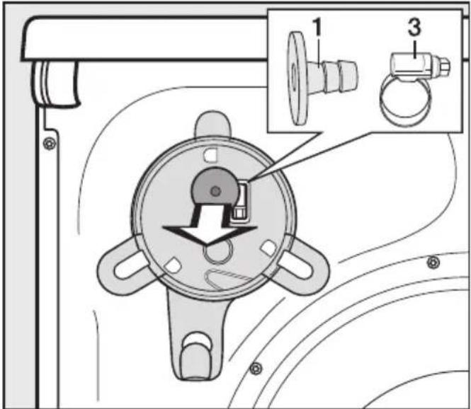 MIELE TWH620 WP Eco XL - - Direktanschluss an ein Waschbeckensiphon - 1
