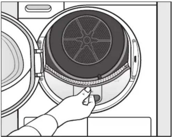 MIELE TWH620 WP Eco XL - Sichtbare Flusen entfernen - 1