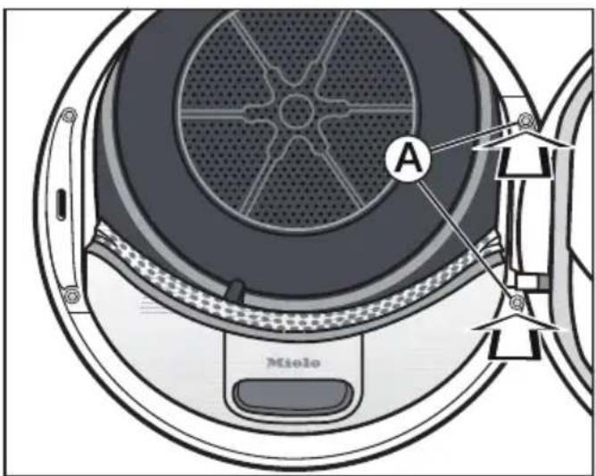 MIELE TWH620 WP Eco XL - Tür montieren - 2