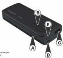 Cygnett ChargeUp Digital 4.4K - 4,400 mAh Portable Powerbank - 1