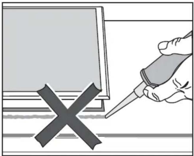 MIELE H 2267-1 IP Active - Dichtung zwischen Kochfeld und Arbeitsplatte - 1