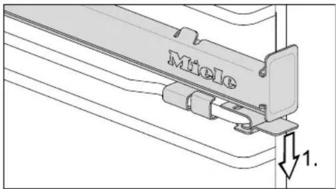 MIELE H 2265-1 E Active - FlexiClip-Vollauszüge ausbauen - 1