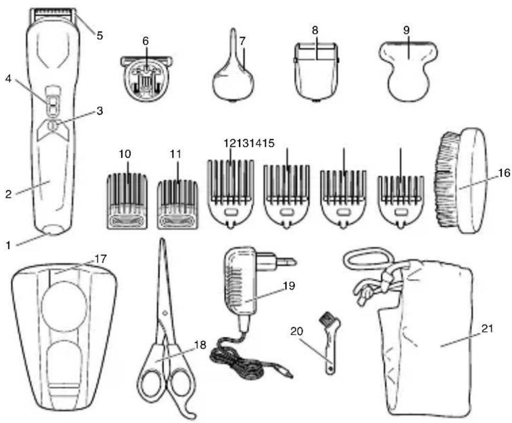Arzum AR5500 - DUCATI BY ARZUM RACE AR 5500 GROOMING KIT - 1