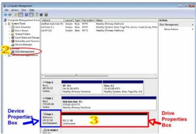 CRU RAX841-XJ - Formatting a Drive - 1