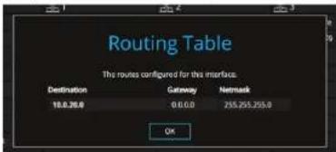 Adder ALIF4021R - Network Information - 2