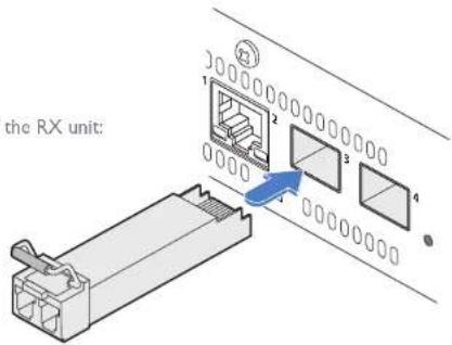 Adder ALIF4021R - To link ALIF4000 units via fiber - 2
