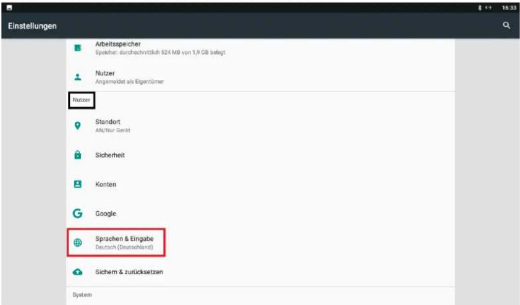 Allnet 21A64A60POE - Einstellungen Sprache ändern - 1