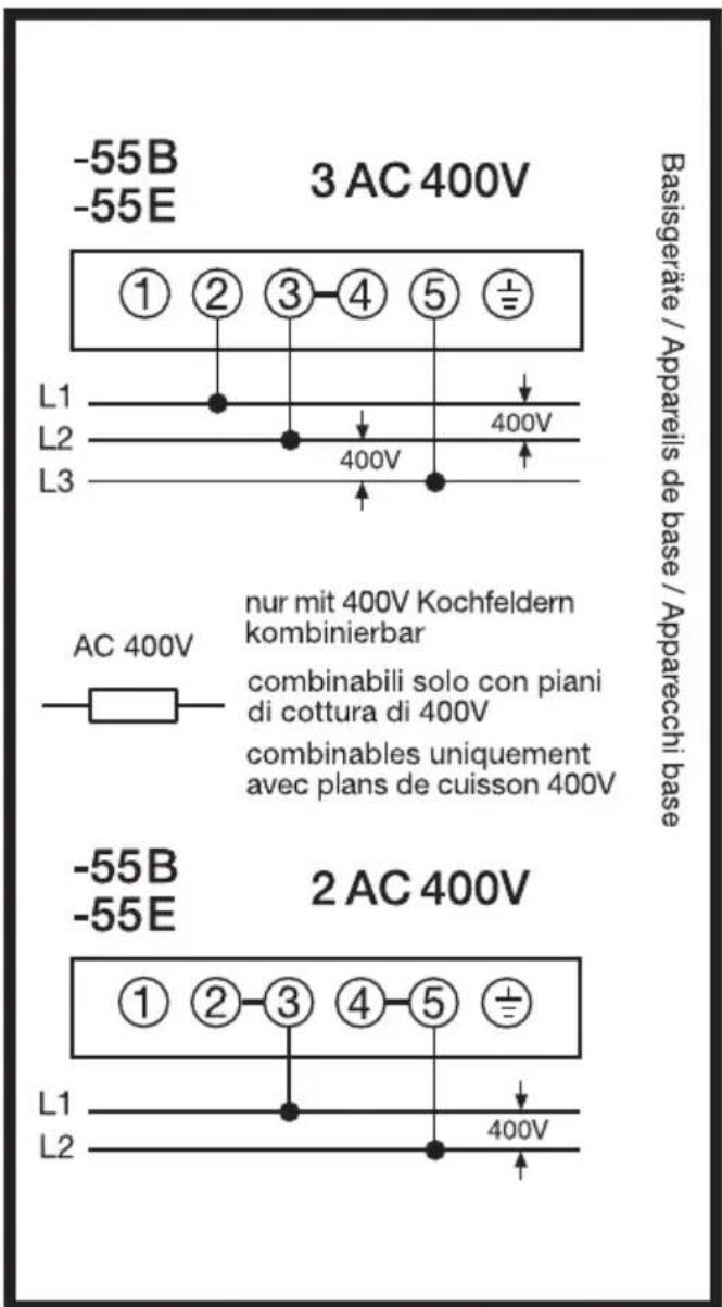MIELE H 2255-55 E - Anschlussschema - 2